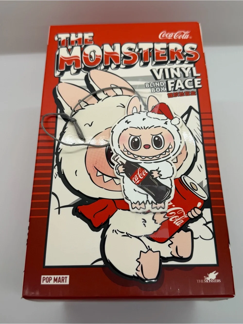 Pop Mart Labubu The Monsters Coca-Cola Discontinued Plush Pendant Surprise Shake